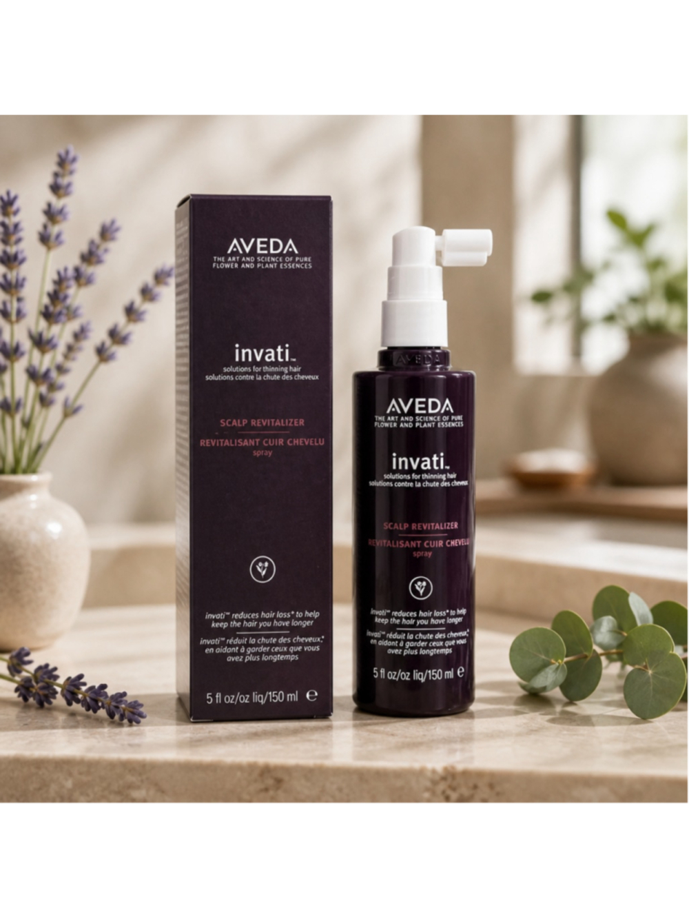 Aveda Invati Scalp Revitalizer Hair Treatment Hair Growth NIB 5oz Salon Product